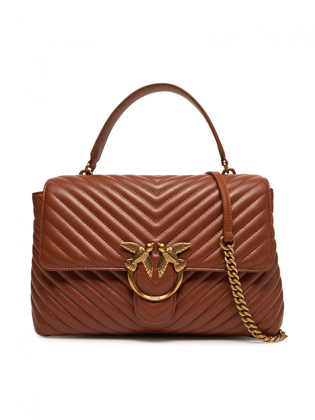 PINKO Kabelka Love Lady Puff Big Cl 100042 A0GK L84Q Hnědá